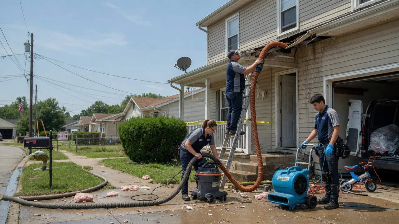 Water Damage Restoration in Ideal, SD near me